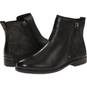 ECCO Footwear Touch 15 Scale Ankle Leather Boot in Black 40/9.5